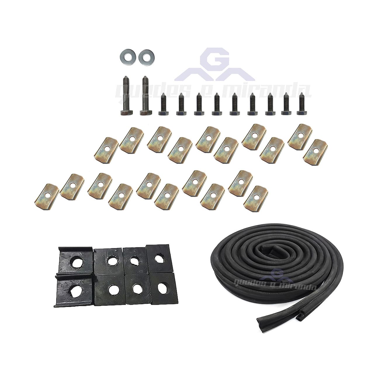 Kit fixação assoalho Fusca 1200 / 1300