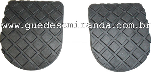 Borracha pedal freio e embreagem Chevette 1973 a 1979 Par