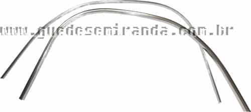 Friso traseiro do paralama Galaxie