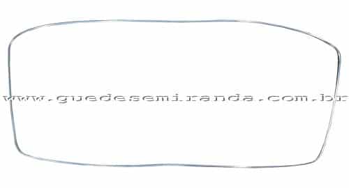 Friso do Vigia Parabrisa Traseiro Zé do Caixão