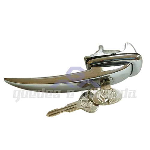 Maçaneta externa Kombi 1500 / Clipper cabine dupla com chave modelo Volkswagen VW