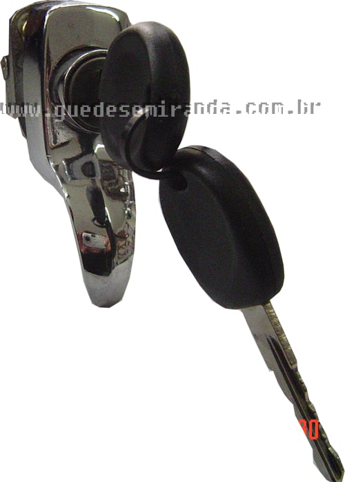 Maçaneta Externa da Tampa Motor  Cromada Kombi