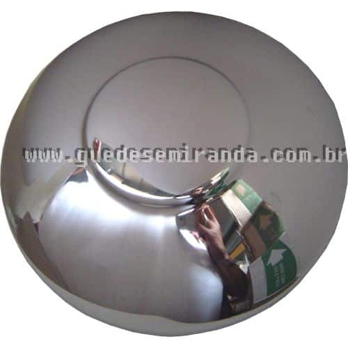 Calota Cromada Roda 5 Furos Com Saliência Fusca / Kombi
