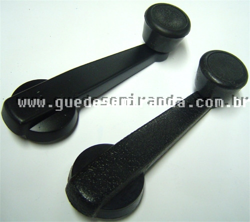 Manivela de Vidro Fiat 147 - Metal *Par