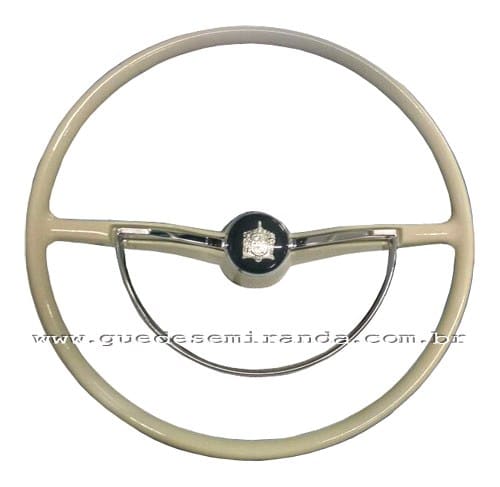 Volante Cálice Fusca até 1974 Bege ORIGINAL