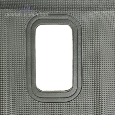 detalhe cinza retangular