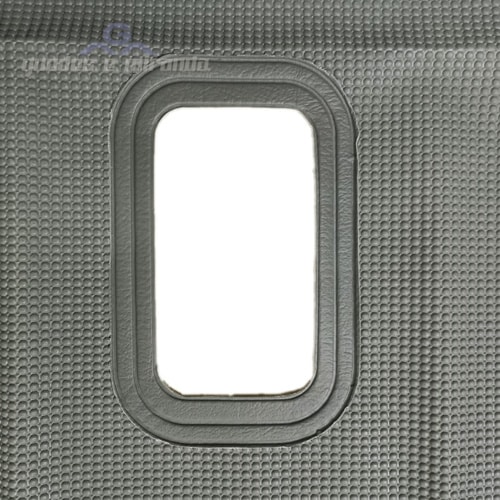 detalhe cinza retangular