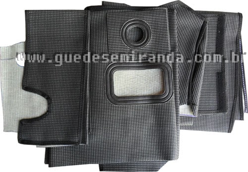 Forração Assoalho Carrapatinho Fusca COM AR Tipo Original - PRETO