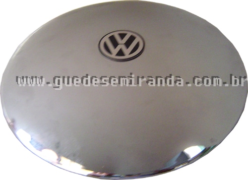 Calota 4 Furos Fusca / Variant / Brasilia  - Modelo Speedy Emblema VW Colante - JOGO