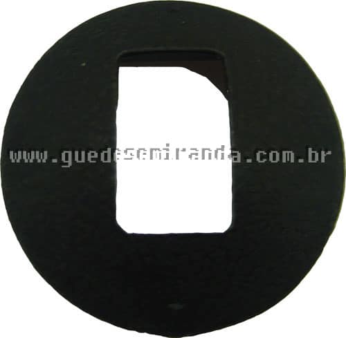 Anel Roseta da Maçaneta Interna 
 Opala / Caravan antigo - PRETO