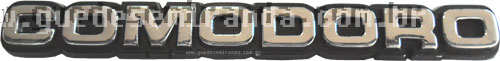 Emblema Comodoro 1980 / 1984 - METAL