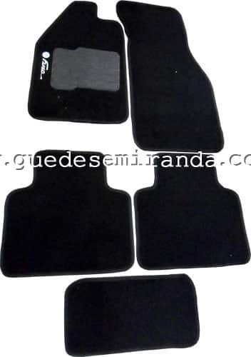 Tapete Fusca - Carpete Bordado - JOGO