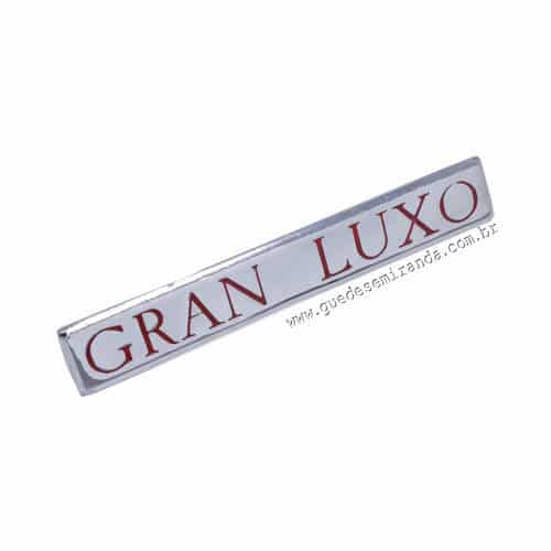 Emblema Gran Luxo Opala 1971 / 1973 - PLACA