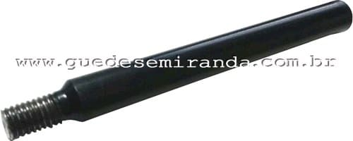 Extensão da Alavanca de Câmbio Fusca / Brasilia / Variant - Alumínio PRETO - RETA 14 CM