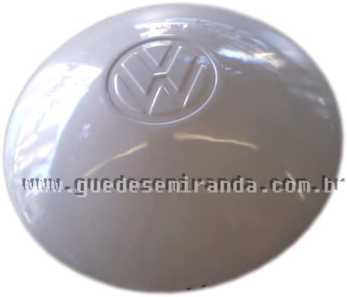 Calota Branca para Roda 5 furos Kombi / Fusca - Modelo Original - UNIDADE