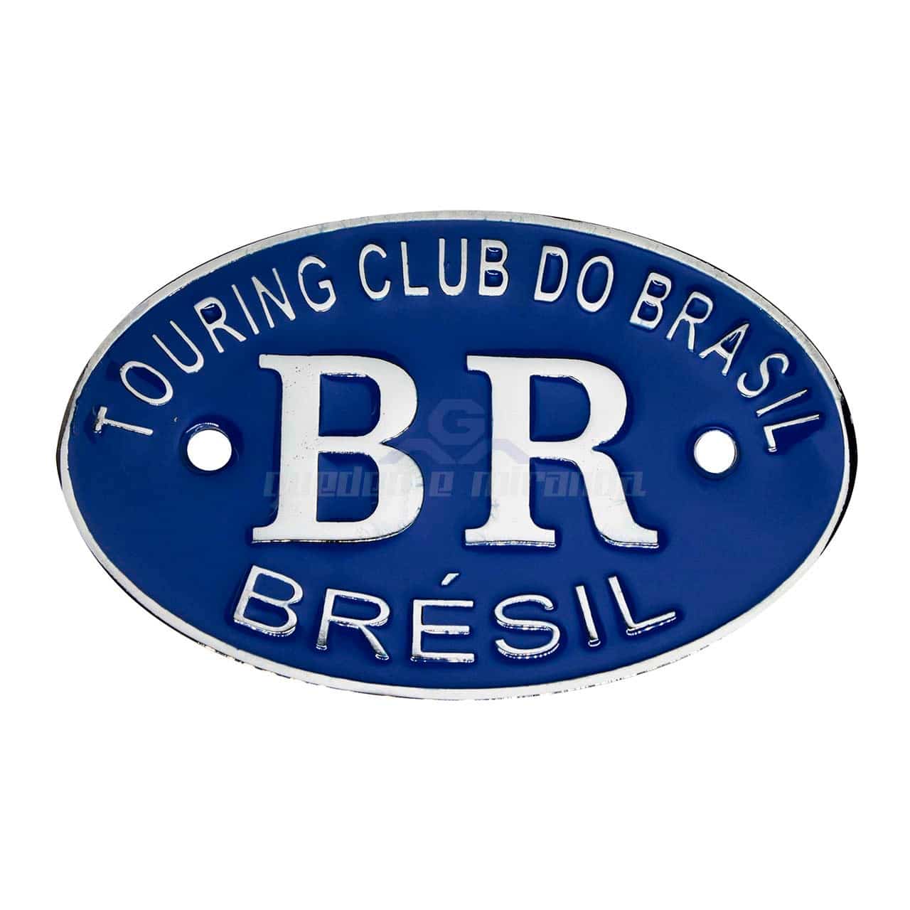 Emblema BR Touring Azul Fusca - RESINADO
