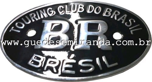 Emblema BR Touring - Resinado PRETO