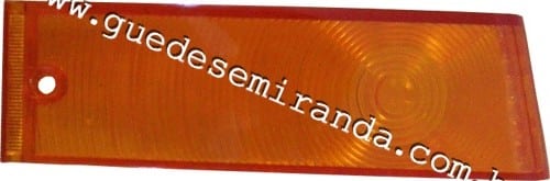 Lente Dianteira F1000 1973 / 1991 - LARANJA