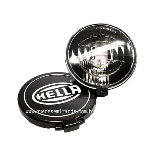Farol de Milha Hella - KIT COMPLETO - Modelo Black