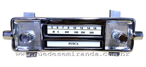 Frente Falsa de Rádio para Fusca