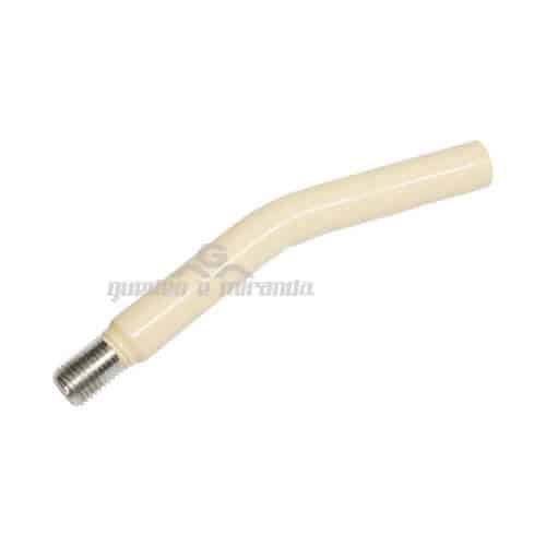 Extensão da Alavanca de Câmbio Fusca / Brasilia / Variant - ALUMÍNIO BEGE CURVA 14 CM
