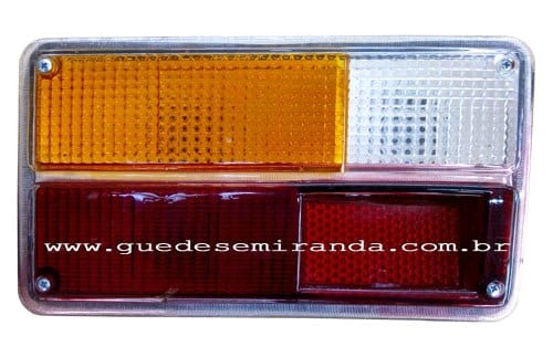 Lente Lanterna Traseira Variant e TL 1973 / 1977 - TRICOLOR