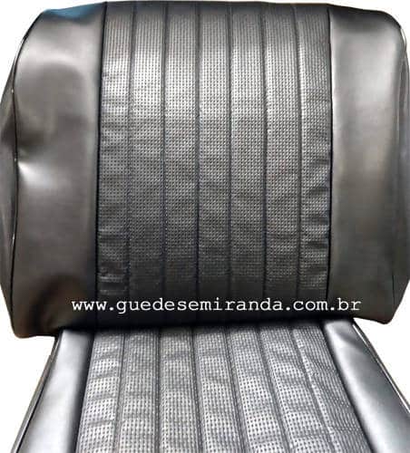 Forração Bancos Fusca 1970 - PRETO