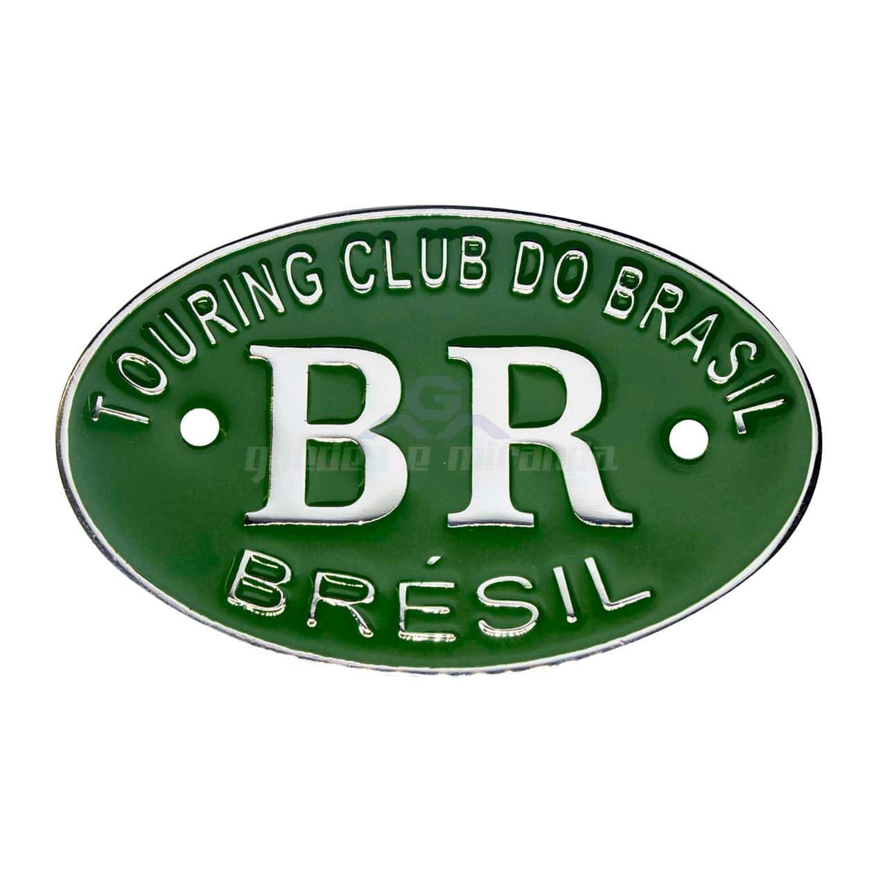 Emblema BR Touring VERDE - Resinado