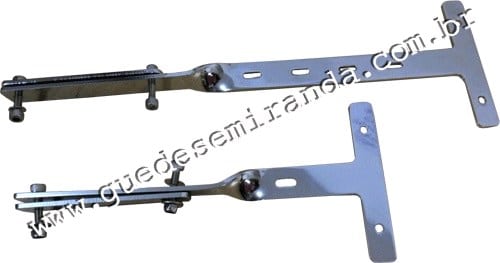 Suporte do Emblema BR Touring para Fusca - Sem o Emblema