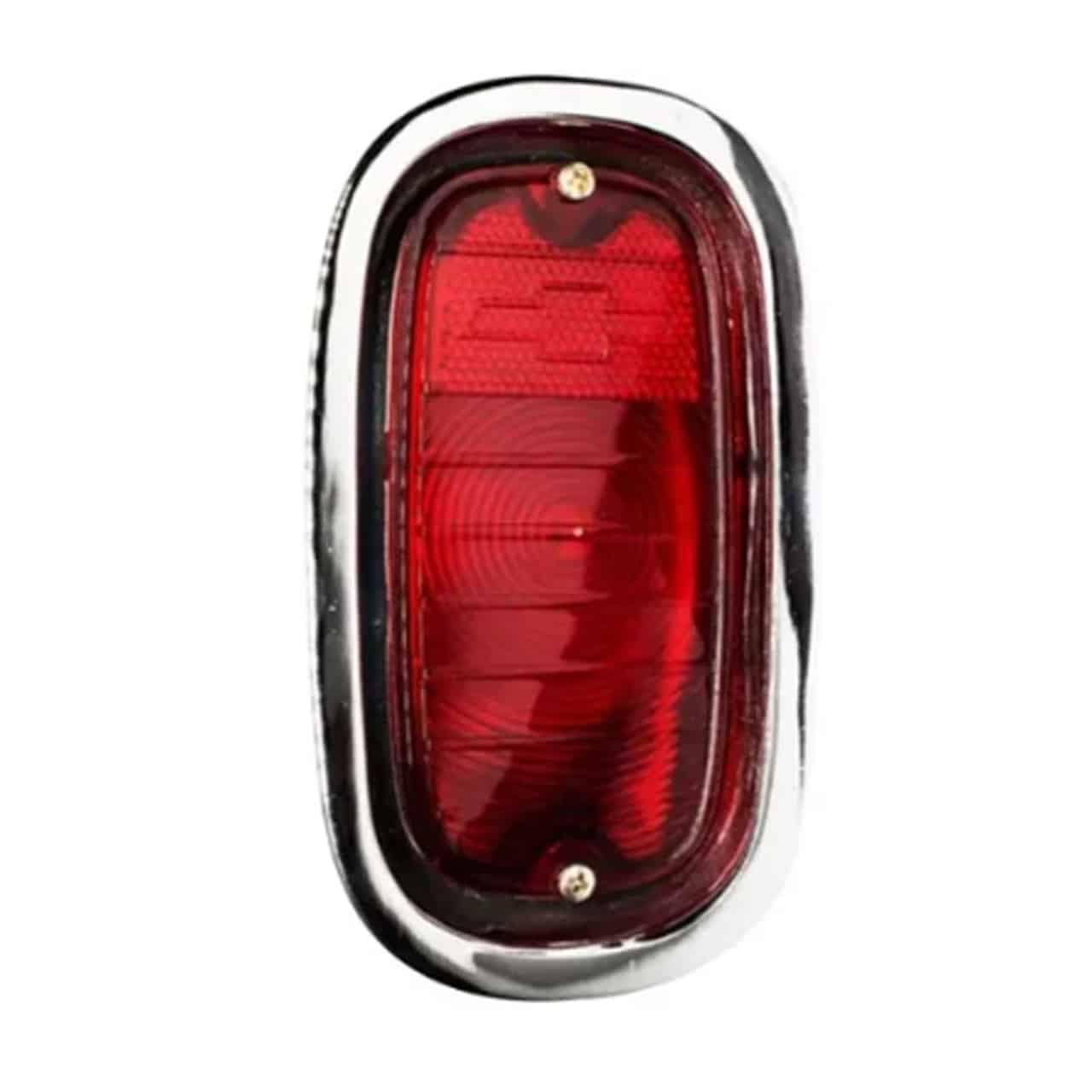 Lente Traseira da C10 Com Aro Cromado - Com estampa Chevrolet