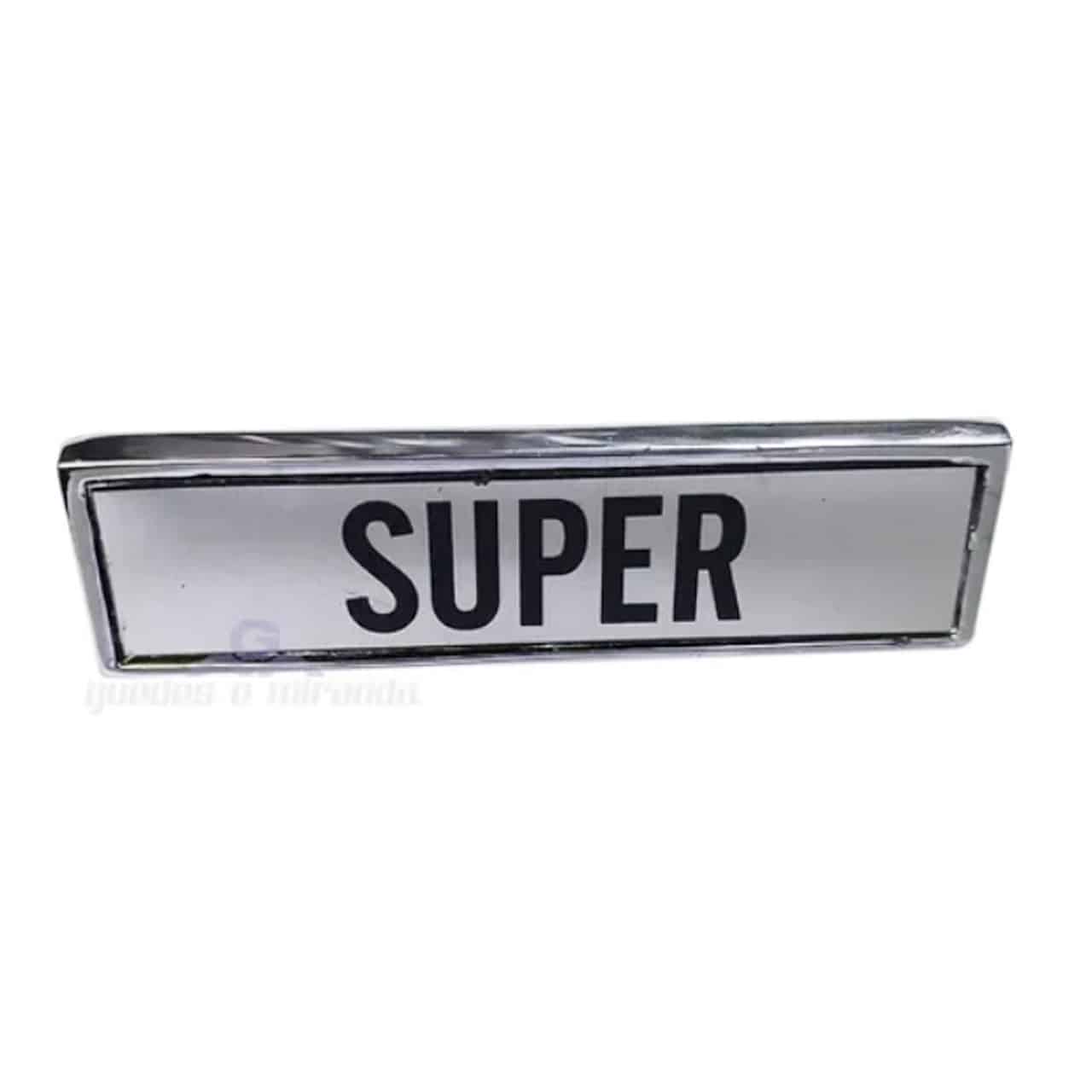 Emblema Lateral SUPER - Maverick