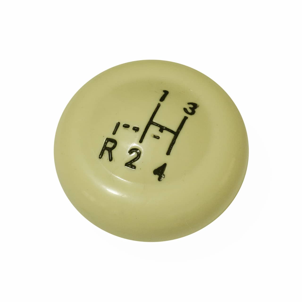 Bola Manopla de Câmbio Kombi até 1975 - Estilo Antigo Com Marchas - BEGE 10 MM