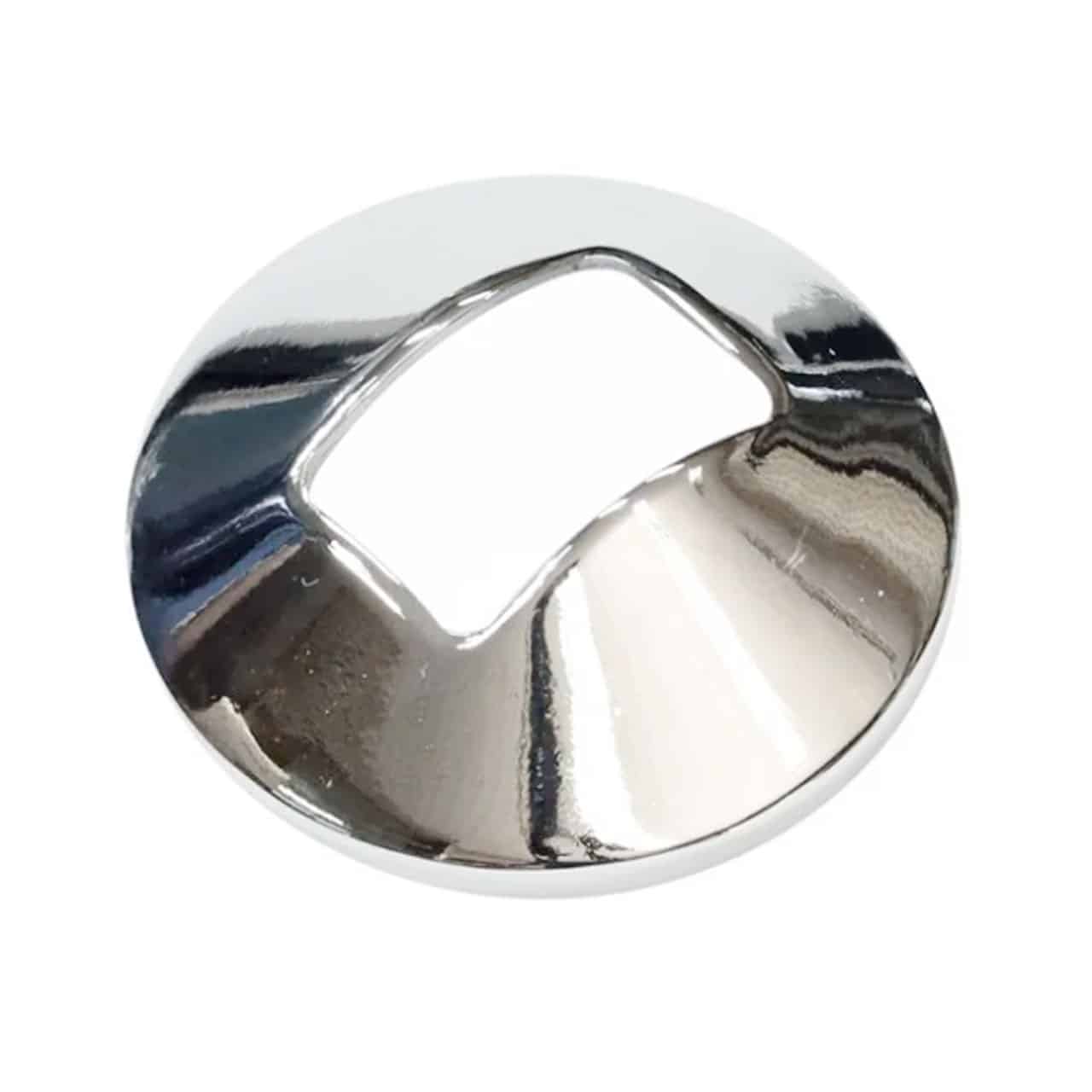 Anel Roseta Maçaneta Interna Opala Caravan Chevette *Metal CROMADO