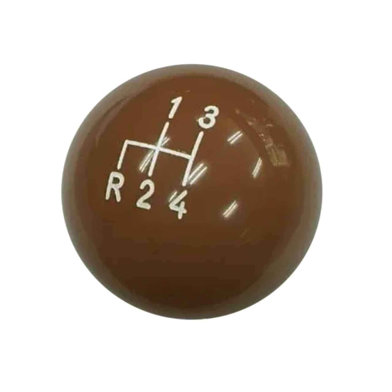 Bola Manopla de Câmbio Marchas - FUSCA / BRASILIA / VARIANT / TL - MARROM