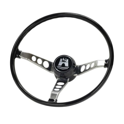 volante preto volfs lateral 45 graus