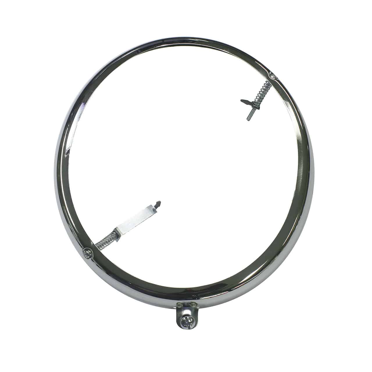 Aro de Farol Fusca 1963 / 1972 - Kombi 1963 / 1975 - Metal Cromado Com Parafusos