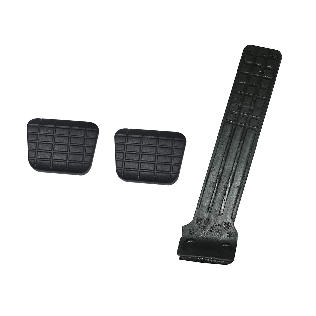 Capa Pedal A10 C10 D10 C14 Veraneio - KIT 3 peças - METAL