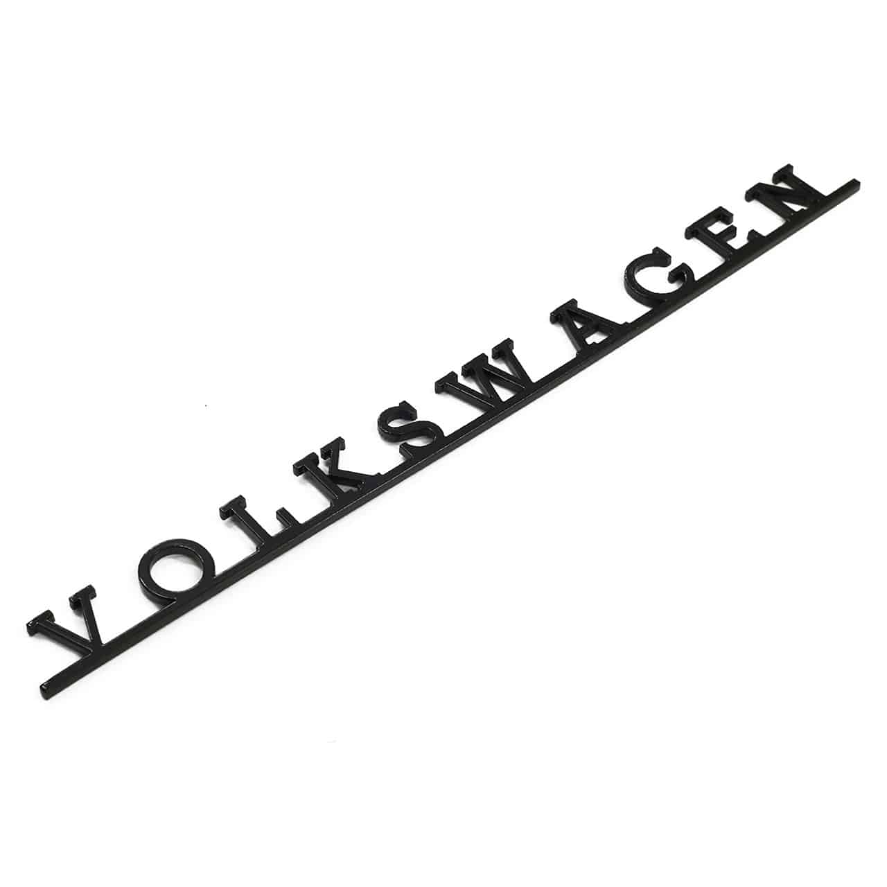 Emblema Volkswagen Kombi - METAL PRETO