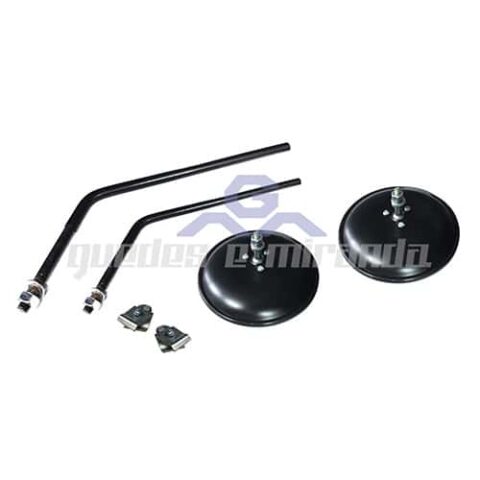 par retrovisor preto kombi
