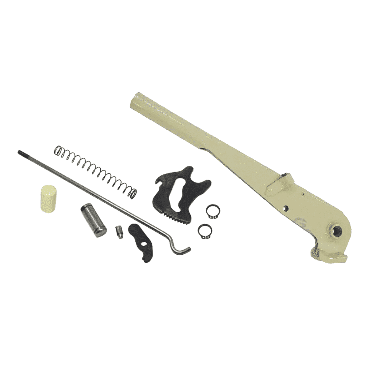 Alavanca do Freio de Mão Fusca / Brasilia / 
 Variant - BEGE COMPLETA com reparo e botão