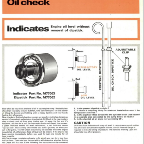 MEDIDOR DE OLEO 50301 SMITHS