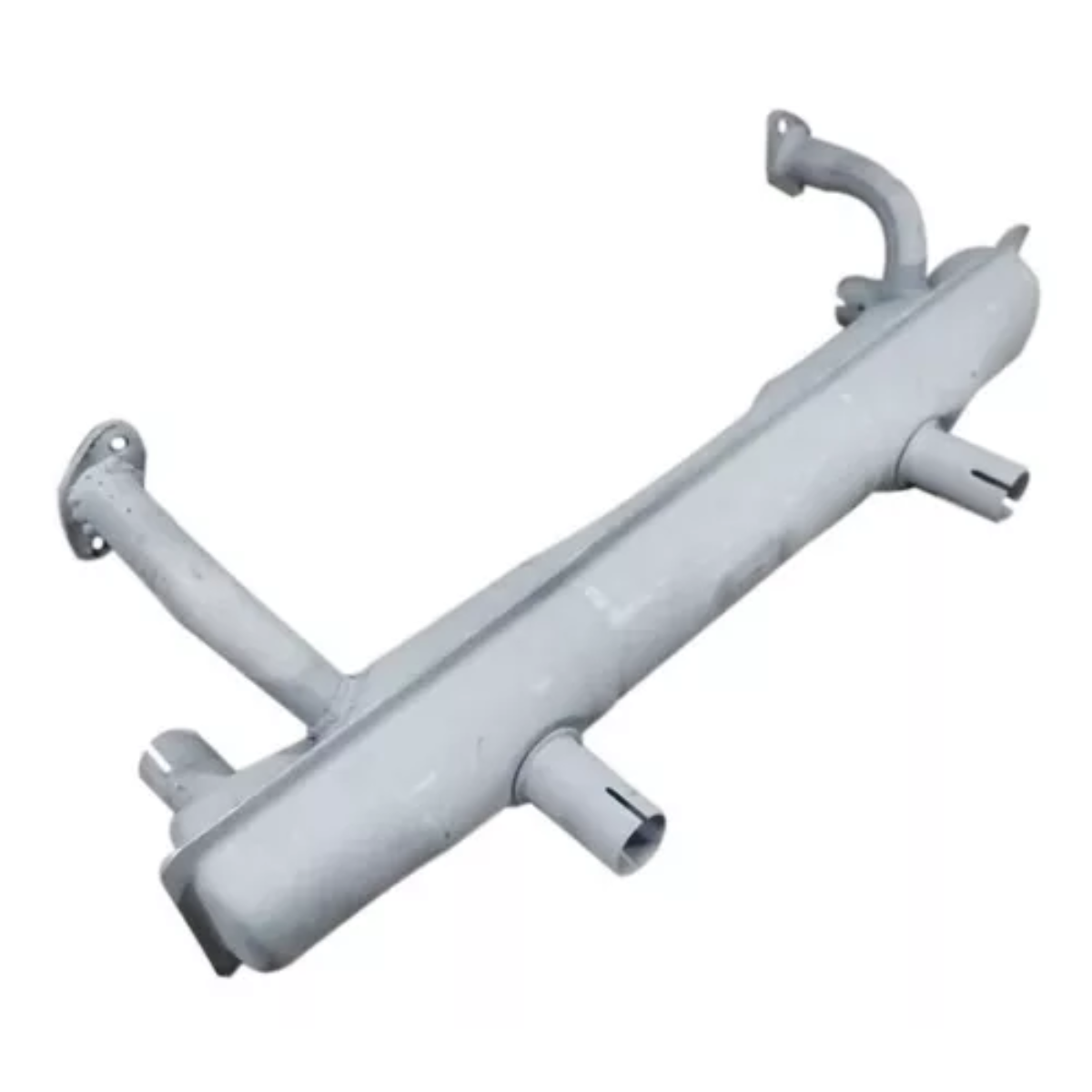 Escapamento de Fusca 1300 / 1500 Kombi 1983/1996- Sem ar - modelo quadrado (vw0107t)