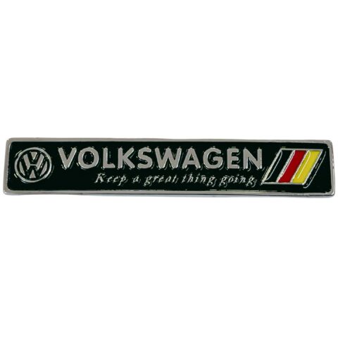 EMBLEMA PLAQUINHA VOLKSWAGEN ALEMANHA (3)