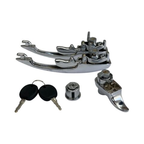 KIT MAÇANETA EXTERNA BRASILIA 78 E VARIANT 2 CROMADA