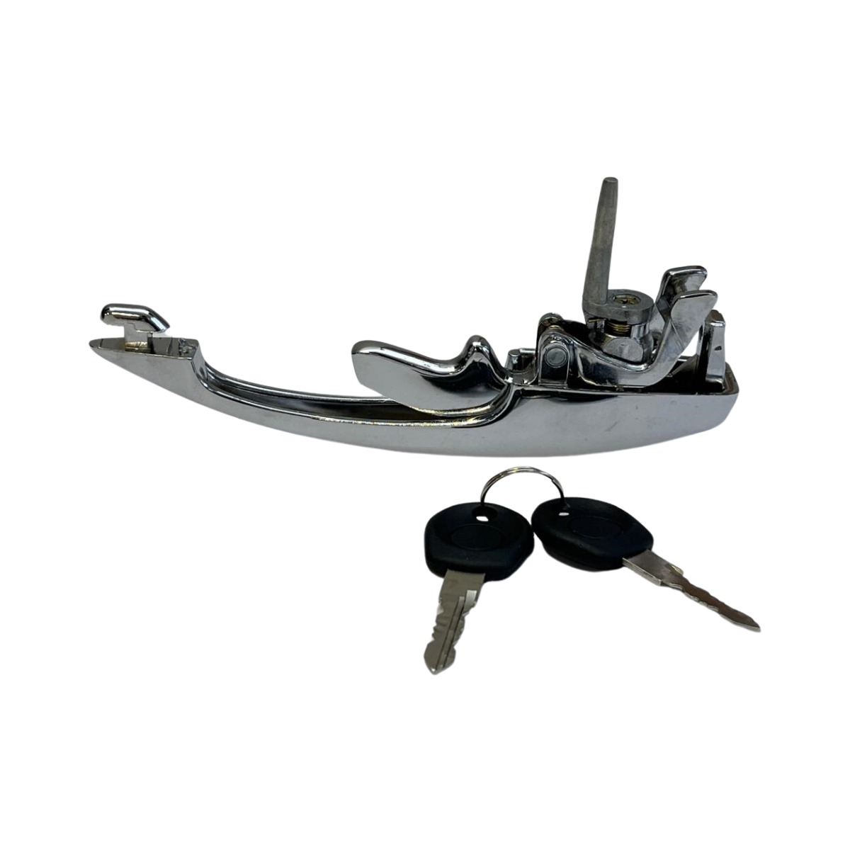 MAÇANETA EXTERNA CROMADA COM CHAVE VARIANT 12330 (2)
