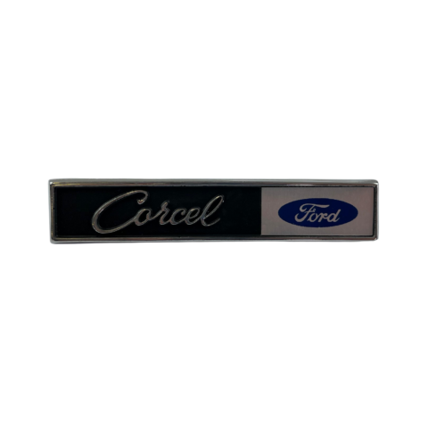 EMBLEMA PLAQUINHA CORCEL FORD