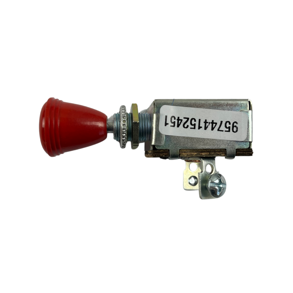 CHAVE 1 PUXADA BOTÃO FUSQUINHA RESINA VERMELHO (2)
