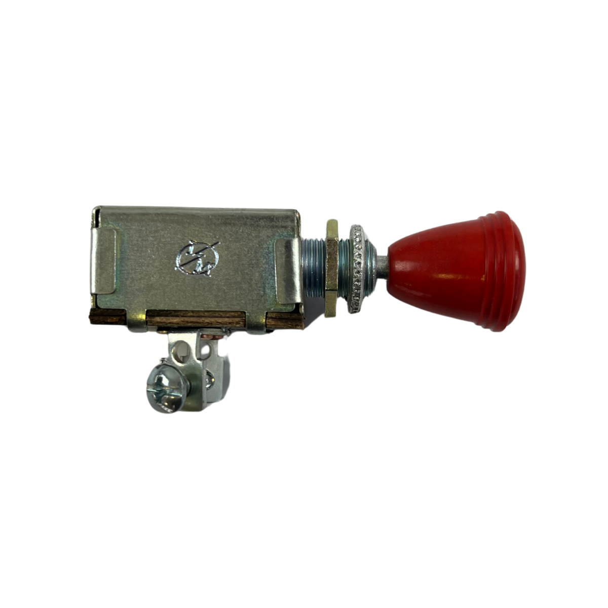 Chave Auxiliar de Farol de Milha Fusca - BOTÃO ANTIGO VERMELHO