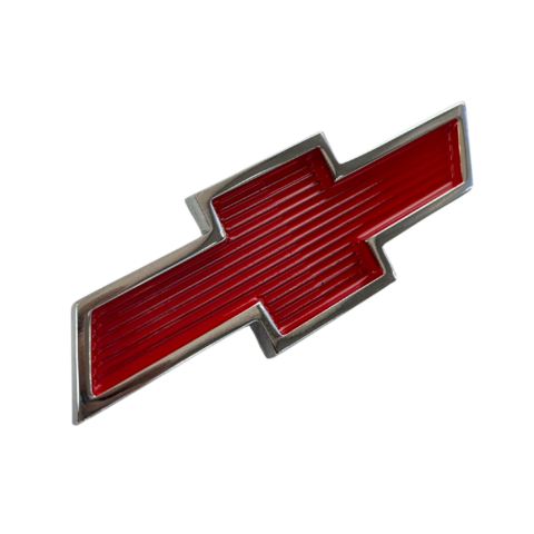 EMBLEMA GRAVATA CHEVROLET GRADE OPALA VERMELHO (2)