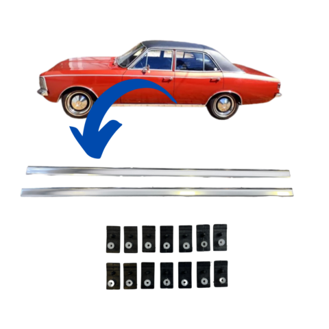 FRISO LATERAL CAIXA DE AR OPALA COM GRAMPO